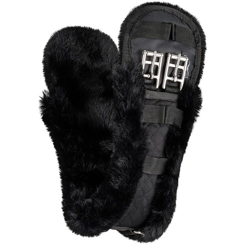 Equinate Luke Saddle Girth with Synthetic Lambskin - Anatomical Short