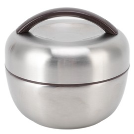 0.8L Vacuum Insulated Lunch Box 304 Stainless Steel Leakproof Portable Double Layer Vacuum Bento Box for Travel