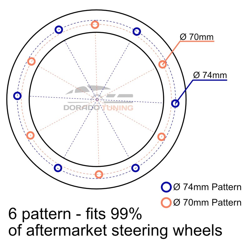 [RDi 210] DoradoTuning Steering Wheel hub/Boss Adapter Hub Kit/Compatible with◆