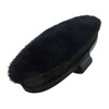 H.A.A.S Haas Diva Exclusive Grooming Brush with Matte Lambskin Black,200