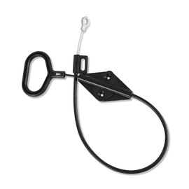 Gosknor Recliner Pull Handle Replacement Parts, Black Recliner D Ring Replacement Compatible with Lazyboy D Ring Couch Sofa Recliner Chair Cable Universal Pull Handle Release Lever for Lazy Boy