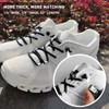 NDTEZUGT 3 Pairs Elastic No Tie Shoe Laces, Stretch Round