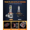 forenner Fahren 9012 HIR2 Bulbs, 30000LM High Intensity 800% Bright,