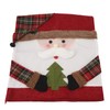 Xmas Dinner Chair Back Covers Easy To Install Soft Anti