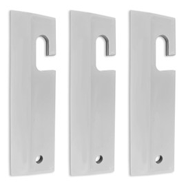 Bagentry 3 Pieces Mini Soft Silicone Window Squeegee, Hand Water Scraper with Hanging Hole, Small Mirror Cleaning Squeegee for Shower Glass Car Bathroom Dink Countertop (Gray)