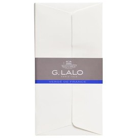 G.Lalo Gl46100 Verge de France Envelopes, A4 (DL/Western Chief 6), Tri-Fold Size, White, Pack of 25