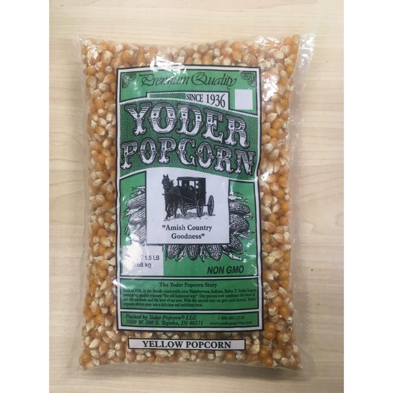 Yoder's Popcorn - Two 1.5-lb bags