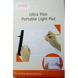 Crafts Ultra Thin Portable Light Pad USB Powered 13.1 x 9.2 inches