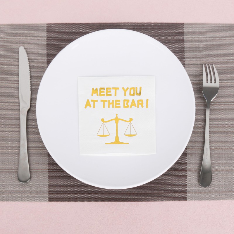 50 Pack of Gold and White Meet You At The