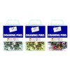 Just Stationery 978950 Assorted Drawing Pins Pack of 120