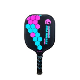 Gamma Sports Pickleball Paddles: Fusion Pro Pickleball Paddle - Textured Fiberglass Face - Mens and Womens Pickle Ball Paddle - Indoor and Outdoor Paddle: ~8 oz