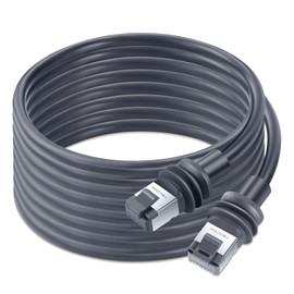 Twozoh Starlink Gen 3 Cable 75FT, Starlink Standard Gen 3 Satellite V3 Ethernet Cord for Waterproof Starlink Extension Replacement Cable Gray