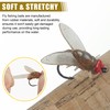 Bionic Fly Fishing Bait,18pcs/36pcs Trout Jig Swimbait Fly Hook Soft