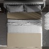 wyewye Fitted Sheet 140 x 200 x 25 cm, Microfibre