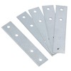 100mm Straight Mending Fixing Plate Angle Bracket L Shape Reinforcing