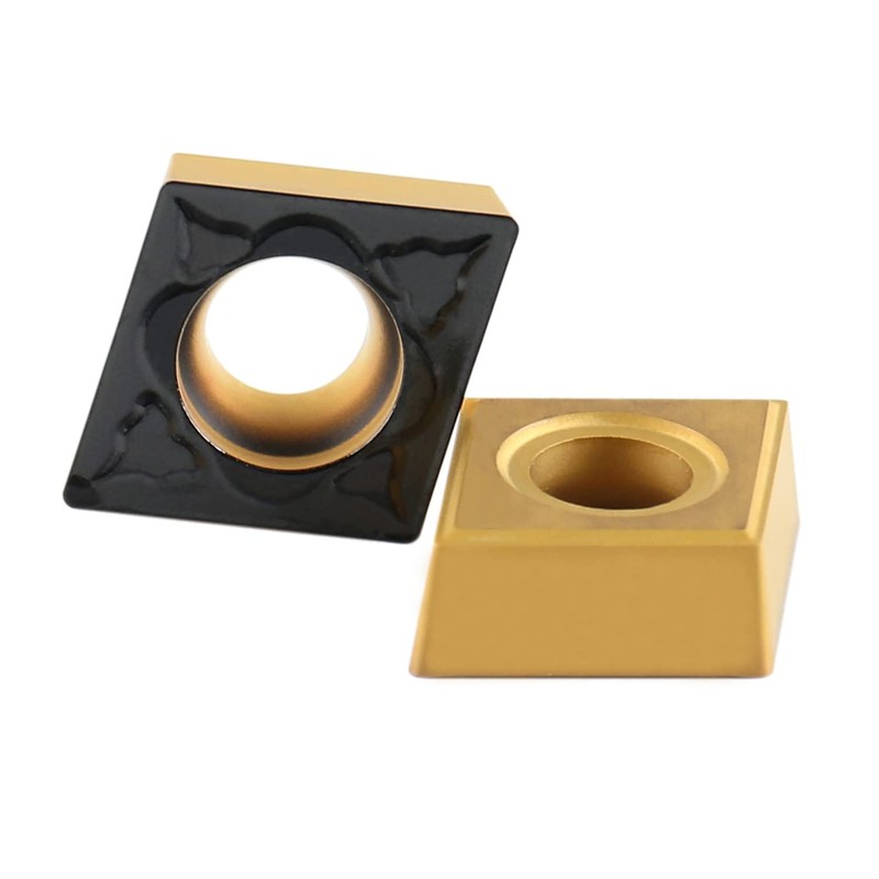 Accusize Industrial Tools Ccmt32.51-Md Cvd Insertos de carburo recubiertos Cvd,