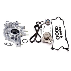 CCIYU New Oil Pump Timing Belt Compatible with 2001-2005 for Honda Civic