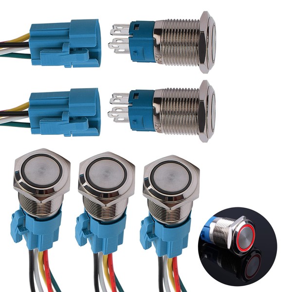 JIQI 5 x 16 mm 12 V to 24 V