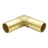 Metaland Brass 3/4" Hose Barb Elbow 90 Degree L Right