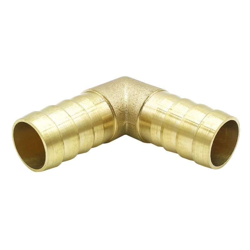 Metaland Brass 3/4" Hose Barb Elbow 90 Degree L Right