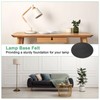 M METERXITY 10-Pack Lamp Base Felt, 6 Inch Dia. 2mm