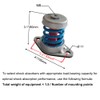 Spring vibration damping mounts,Floor Mount Vibration Isolator for Heavy Machine,1"