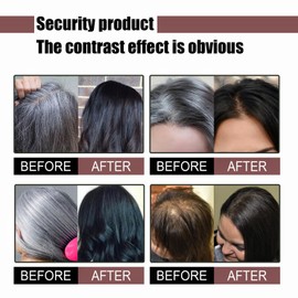 Safe and Convenient Comb Hair Dye,Instant Hair Care Stick with Built-In Comb,Waterproof and Sweat-Proof Temporary Hair Dye,Portable Hair Root Colour Touch Up,Hair Stick,Root Touch Up Dye(black)