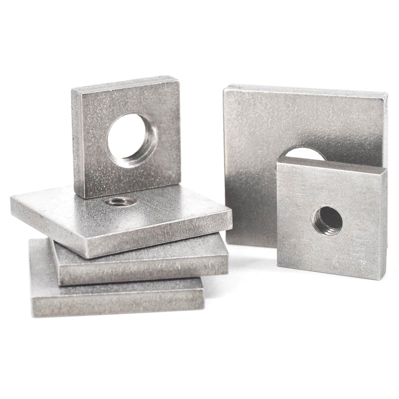 304 Stainless Steel Square Nuts M6x20x20mm Square Screws Nut for