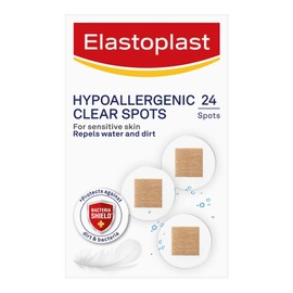 Elastoplast Hypoallergenic Clear Spots Plasters 24 Pack