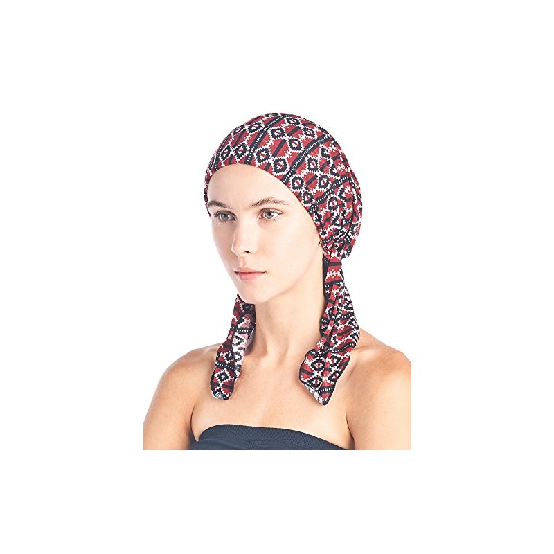 Ashford & Brooks Bandana preatada turbante quimioterapia, bufanda para dormir,