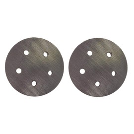 HASMX 5 Inch Sander Pad Hook and Loop Pad for Porter Cable 7335 7334 Sanders, Replaces Part Numbers 13904 13909 Compatible Models 333 334 332, 5-Hole (2-Pack)