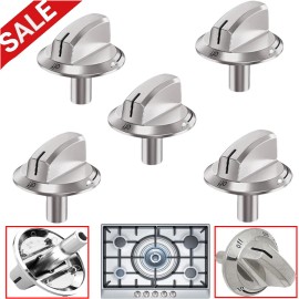 For Frigidaire New 5 X Stove Knobs 5304525746 5304504839 For Frigidaire Range Cooktop Knob