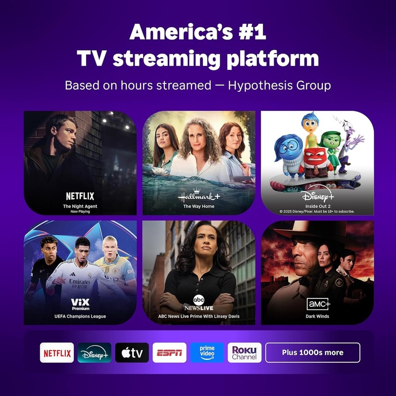 Roku 3830R Streaming Stick Plus 4K UHD Media Player w/