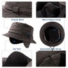 TOP-EX Waterproof Winter Earflap Bucket Hats with Ear & Neck