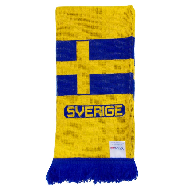 Sweden Sverige Football Scarf