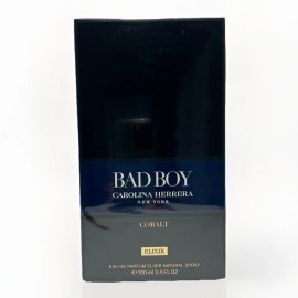 Carolina Herrera Bad Boy Cobalt Elixir By Carolina Herrera 3.4oz Edp Spray For Men New In Box