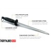 Kimura Professional Diamond Honing Steel, 10 inch Honing Rod, Diamond