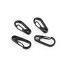 TEMLUM Carabiner, Small, Mini Shape, Set of 10, Mini Carabiner,