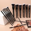 ZOREYA Makeup Brushes, 15Pcs Makeup Brush Set Premium Synthetic Kabuki