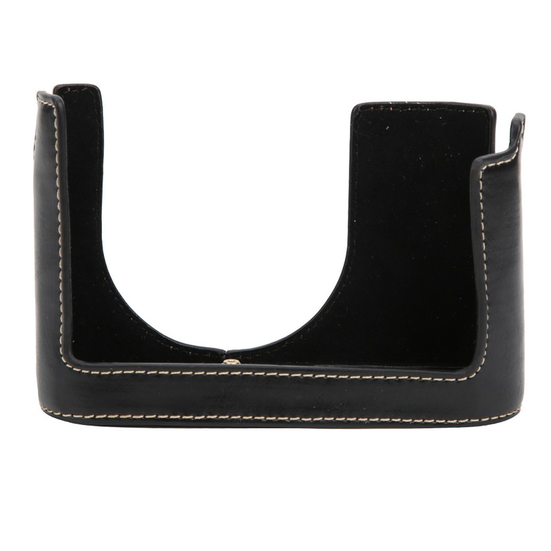 PU Leather Case Protective Half Body Cover Shell for Leica