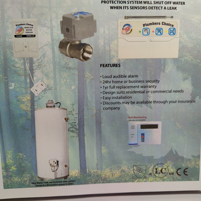 Plumber's Choice QMI Water leak Protection System Alarm & Leak