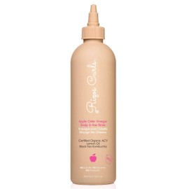 Rizos Curls Rizos Curls Apple Cider Vinegar Scalp & Hair Rinse, Clarifies to Remove Product Buildup, Balance Oils, Revive Hair & Scalp, Enhances Softness & Shine, 10 oz