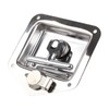 Polished Stainless Steel Toolbox Lock T Handle Latch Foldable Trailer