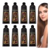 Universo en Linea 8pz Shampoo Tinte Instantáneo Cubre Canas Natural
