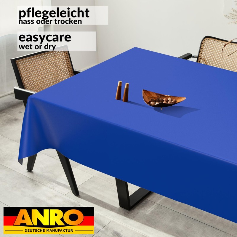 ANRO Oilcloth Tablecloth, Washable, Oilcloth, Garden Tablecloth, Outdoor, Indoor, 200