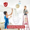 (10 Pack) TunaMax White Fire Sprinkler Head Cage Guard for