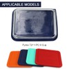 Sophico 6 Cup Rectangle Silicone Storage Cover Lids Replacement for