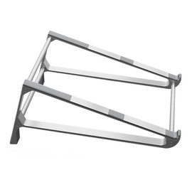 LABRIMP Hollowed Aluminum Alloy Laptop Stand Slip Design Multi Functional Holder for Notebooks and Tablets Supports Up to Devices for Desk Storage and Ventilation