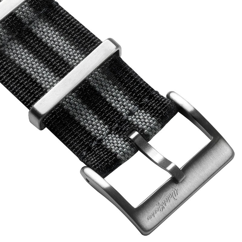 WatchGecko Ridge Military Nylon Watch Strap. Nylon Mens Replacement Watch