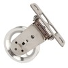 Pulley Wheel Bidirectional Rust Proof Silent Rotation Traction Wheel for